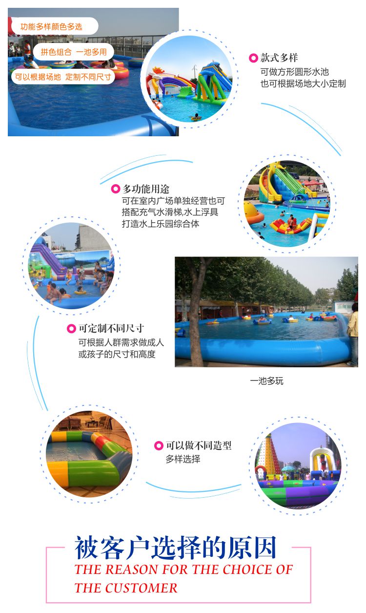 足球场水上充气池