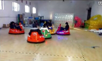 上海驰童游乐最新专利产品：太空飞兔碰碰车展示视频